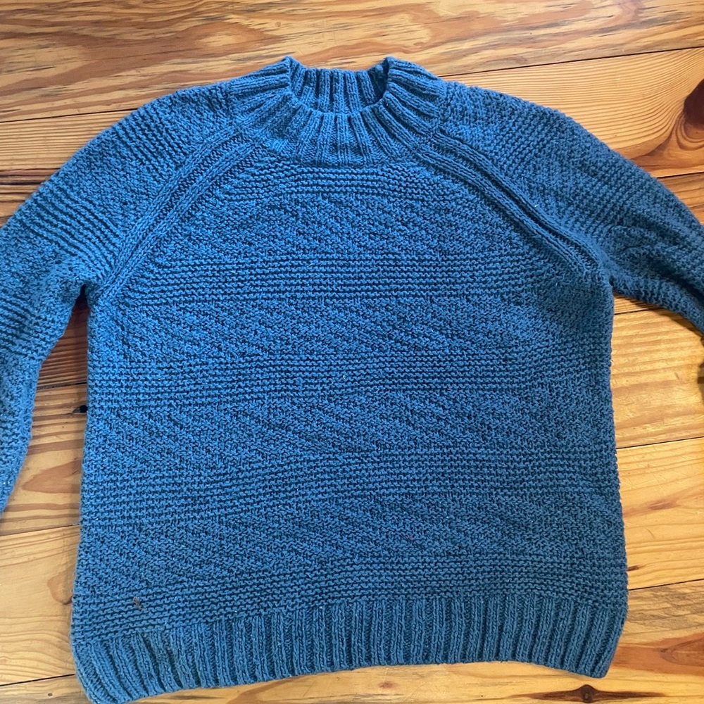 Prana Sweater. Blue. Used one season. Snuggly.